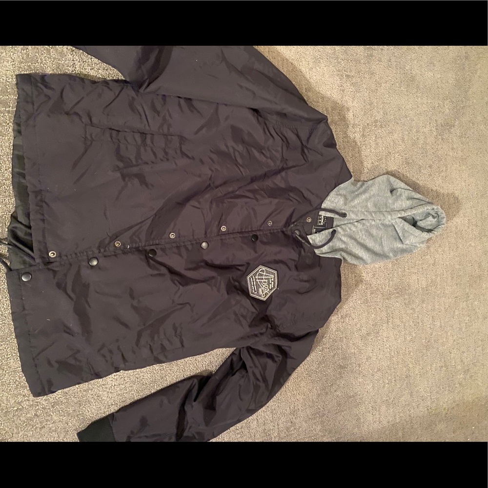 Apex Bros bomber jacket with hood
